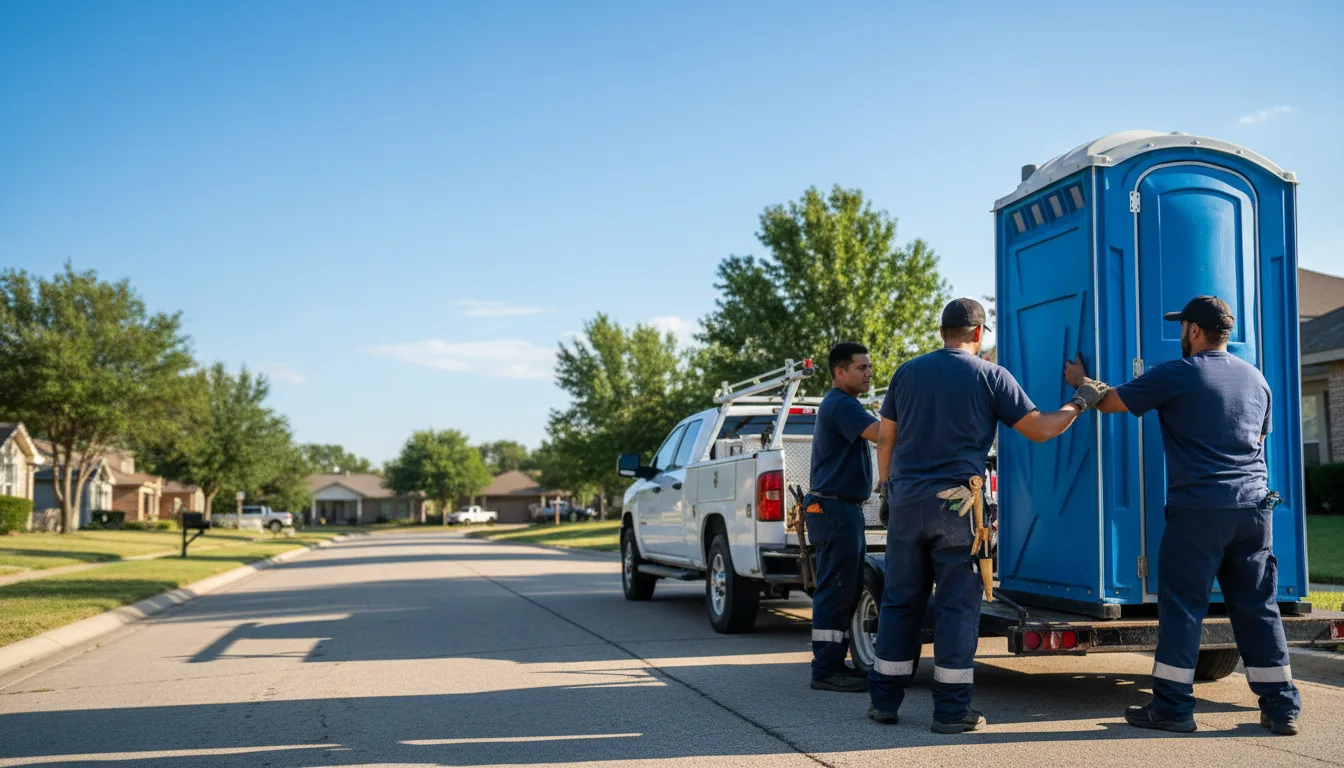 Portable Toilet Rental in Colmar, PA near me